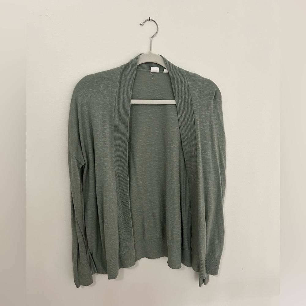 Gap green cardigan